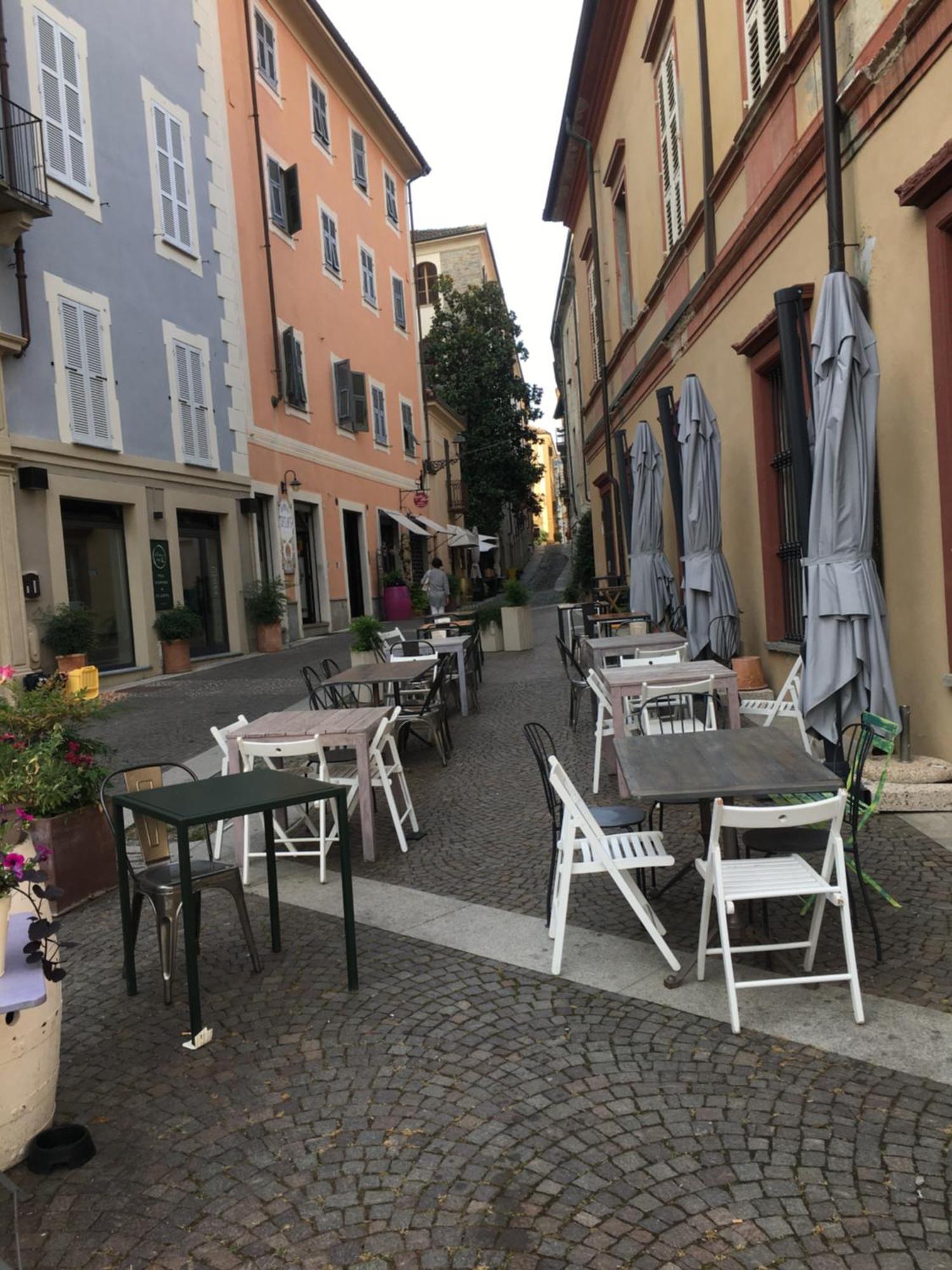 Ferienwohnung Lerosedimiamamma Cassine Exterior foto